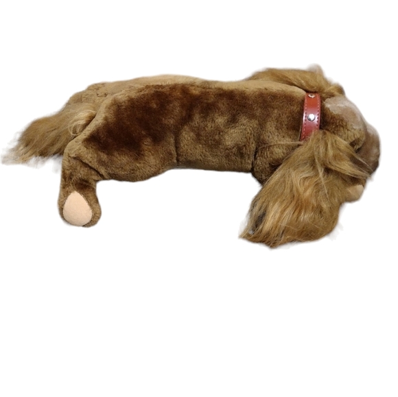 Vintage Walmart Realistic Cocker Spaniel Brown Dog Puppy Plush Stuffed‎ Animal - Picture 2 of 8